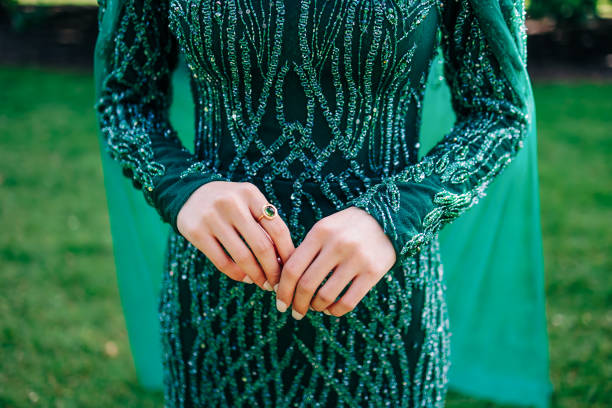 Afghan evening dress